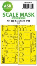 1/48 Sikorsky MH-60L Black Hawk mask for Icm
