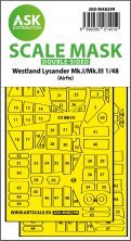 1/48 Westland Lysander Mk.I/Mk.III mask for Airfix