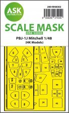 1/48 North-American PBJ-1J Mitchell paint mask outside for HK