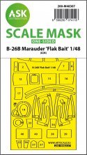 1/48 Martin B-26B Marauder Flak Bait mask for Icm