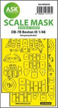 1/48 Douglas DB-7B Boston III double-sided mask for HKM