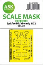 Art Scale Maschere Spitfire Mk.Vb early 1/72 Eduard