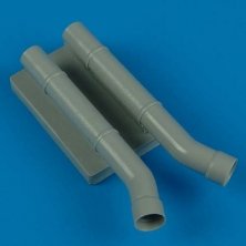 1/32 Junkers Ju 87D-5N night exhaust type B (HASEGAWA)