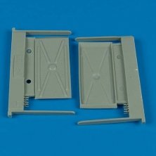 1/32 MiG-29A Fulcrum air intake covers type C TRUMPETER