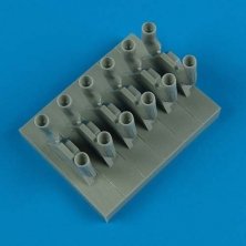 1/32 Spitfire M.IX exhaust oval type (TAMIYA)