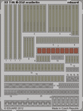 1/32 B-25J seatbelts (HK MOD)