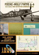 1/32 Focke-Wulf Fw-190A-6 paint mask