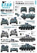 1/35 FORAD training centre. AMX-30 B2, BRENNUS and VAB 4x4 APC