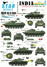 1/35 Indo-Pakistani War 1971. PT-76B, T-54A, T-55.