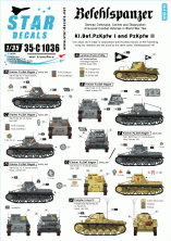 1/35 Befehlspanzer. KL Bef.Pz.I, Pz.Kpfw.II and Beob.Pz.II