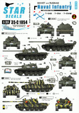 1/35 Soviet/Russian Naval Infantry # 1. T-54B, T-55A, T-55AM