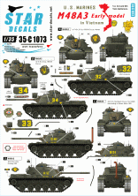 1/35 US Marines in Vietnam. M48A3 Early model