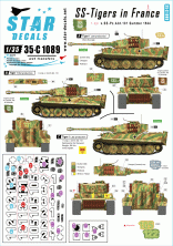 1/35 SS-Pz.Kpfw.VI Tigers in France Part 1. 1st Kompanie