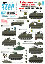 1/35 Lebanese Tanks & AFVs Part 5 More generic unit insignias