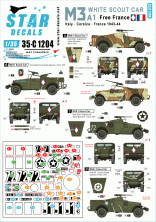 1/35 French M3A1 White Scout Car