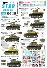 1/35 M3, M3A1, M3A1 Satan and M5A1 Stuart US Marine Corps