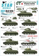 1/35 Red Army Soviet OT-34 Flame tanks