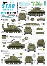 1/35 US M4A1 75mm Sherman. 75th-D-Day-Special. Normandy & France