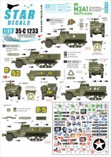 1/35 US M3A1 Halftracks. 75th-D-Day-Special. Normandy and France
