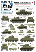 1/35 Early Idf markings Part 2