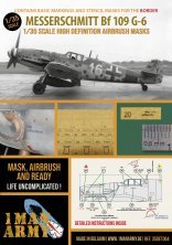 1/35 Bf-109G-6 high definition stencilling and national insignia
