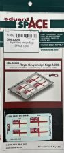 1/350 Royal Navy ensign flags SPACE decal