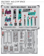 1/72 MiG-21PF SPACE 3D