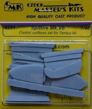 1/48 Spitfire Mk.Vb  Control surfaces set (TAM)