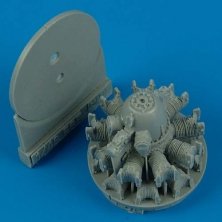 1/48 F6F-3 Hellcat engine (HOBBY BOSS)