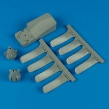 1/48 E-2C Hawkeye propellers w/tool KINETIC/ITALERI