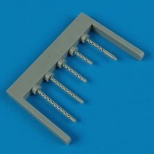 1/48 P-38 Lightning gun barrels (HASEGAWA)