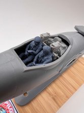 1/48 Raf Vampire pilots with Mk 1A helmets