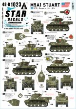 1/48 US M5A1 Stuart Light Tank.