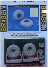 1/48 B-17 wheels