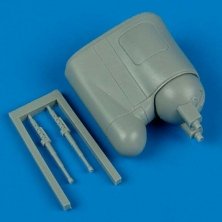 1/72 A3D-1/A3D-2 Skywarrior early v. tail gun turret (HASEGAWA)
