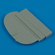 1/72 Spitfire Mk.IX standart chord rudder (AIRFIX)