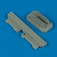 1/72 P-51B/C Mustang exhaust HASEGAWA