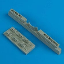 1/72 P-40M/N Wahawks exhaust & radiator flaps (ACADEMY)