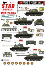 1/72 Vietnam Part 4. Nva North Vietnamese T-54B markings