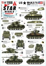 1/72 US M4A376 in Europe 1944-45.Thunderbolt, Cool Studs Inc etc