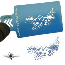 Airbrush Stencils for fine details 12