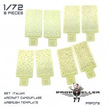 1/72 SET Italian aircraft camouflages templates.