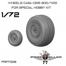 77PROPELLER Roues CASA C212-300/400 1/72 Special Hobby