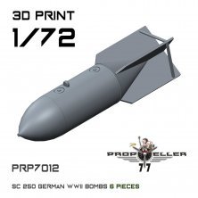 Propeller 1/72 Bombes Allemandes SC 250 WWII