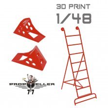 1/48 MIG-21 Ladder with chocks