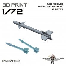 1/72 R-3S Missiles for MiG-21F-13.