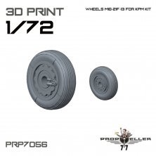 1/72 MiG-21F-13 wheels for KPM