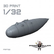 1/32 Bf 109G External Fuels Tanks Variant A