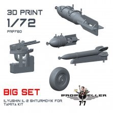 1/72 IL-2M Big Set for Tamiya