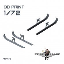 1/72 Avia BH-10 skis for KPM